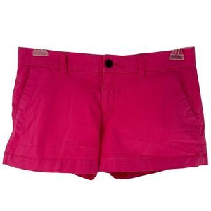 Old Navy Chino Shorts Pink Womens Size 4 Classic Preppy Casual Mid Rise Everyday